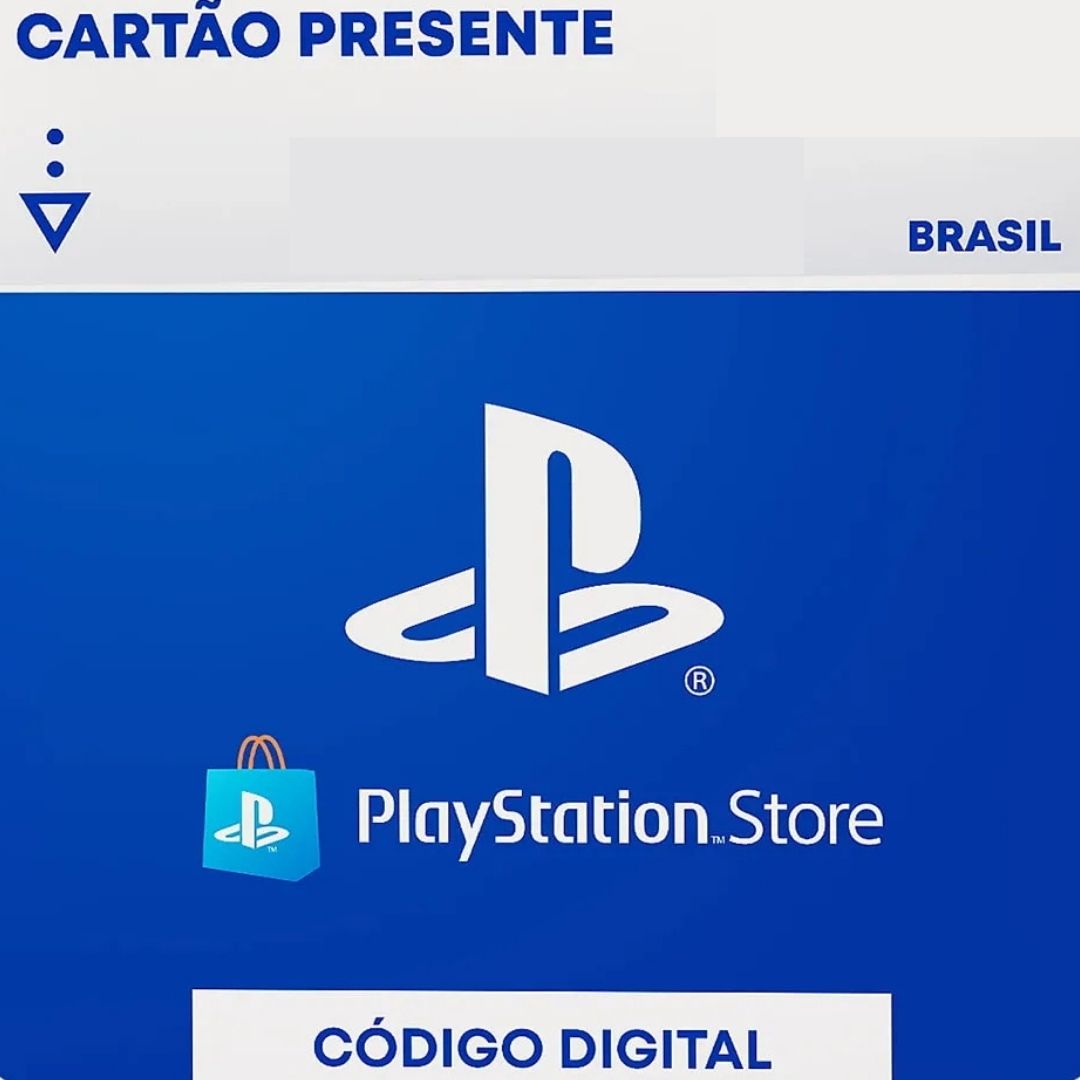 Cartão Presente Pré Pago PlayStation R$ 105